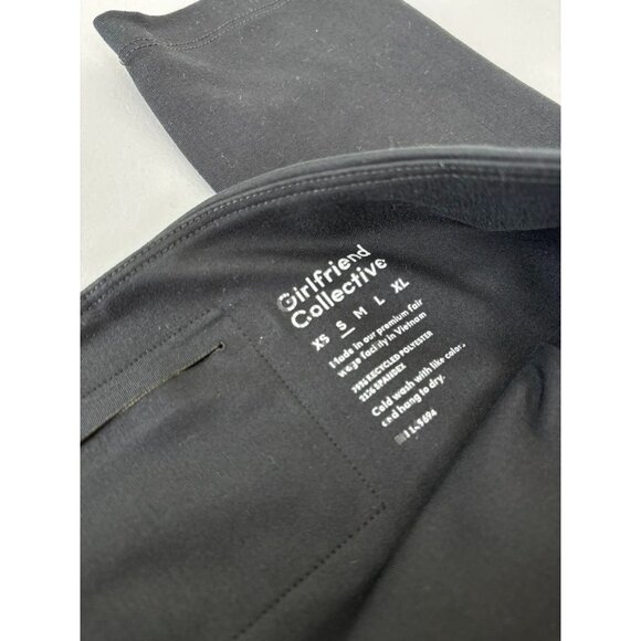 Girlfriend Collective women's small black full length athletic leggings workout‎ - Picture 3 of 5